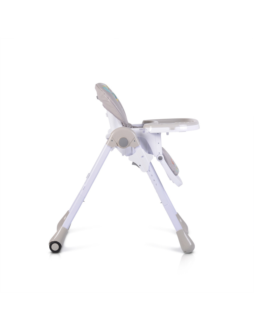 Детски стол за хранене Muffin сив