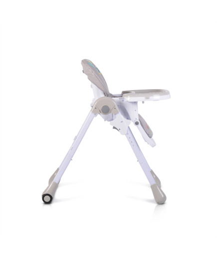 Детски стол за хранене Muffin сив