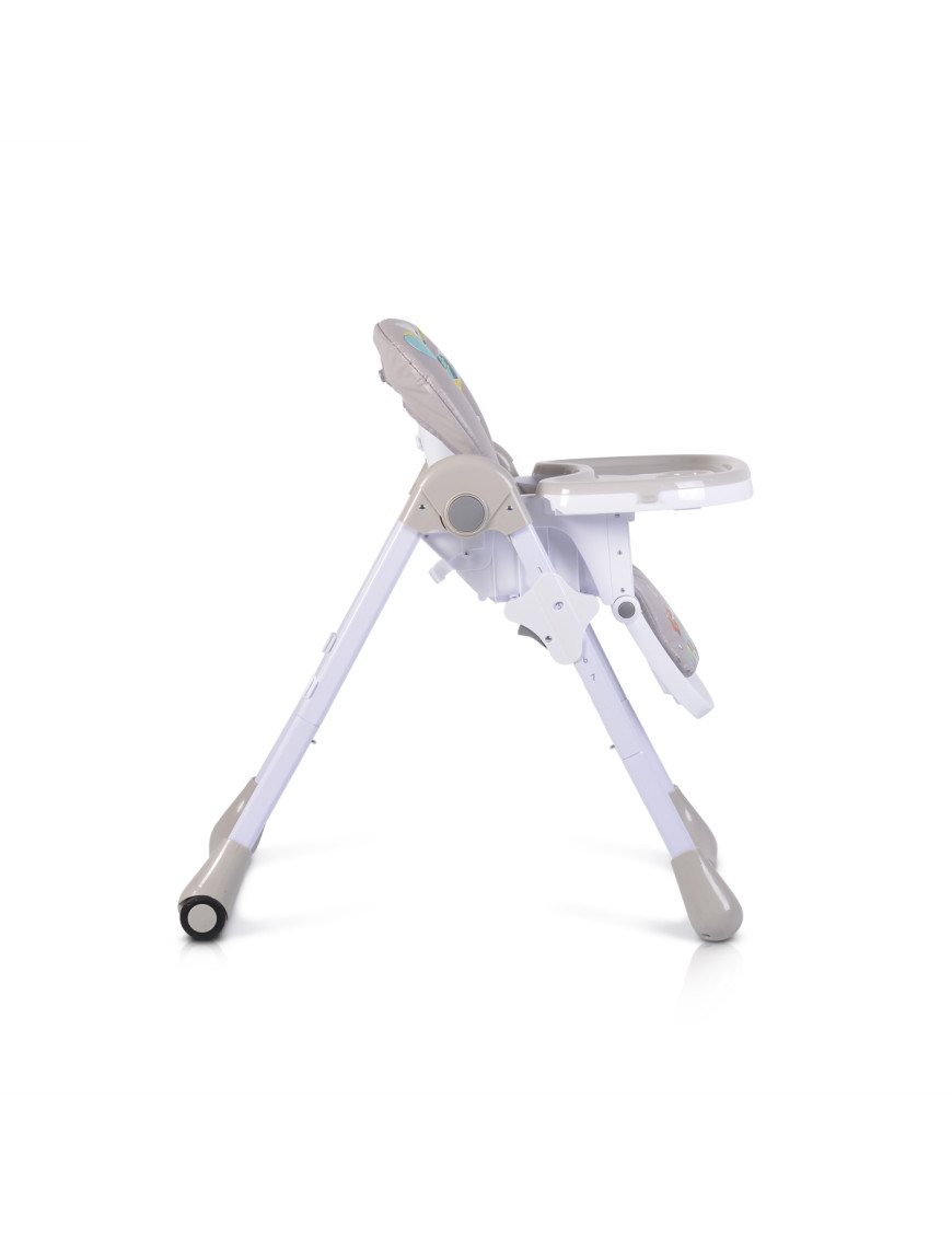 Детски стол за хранене Muffin сив