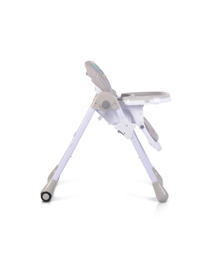 Детски стол за хранене Muffin сив