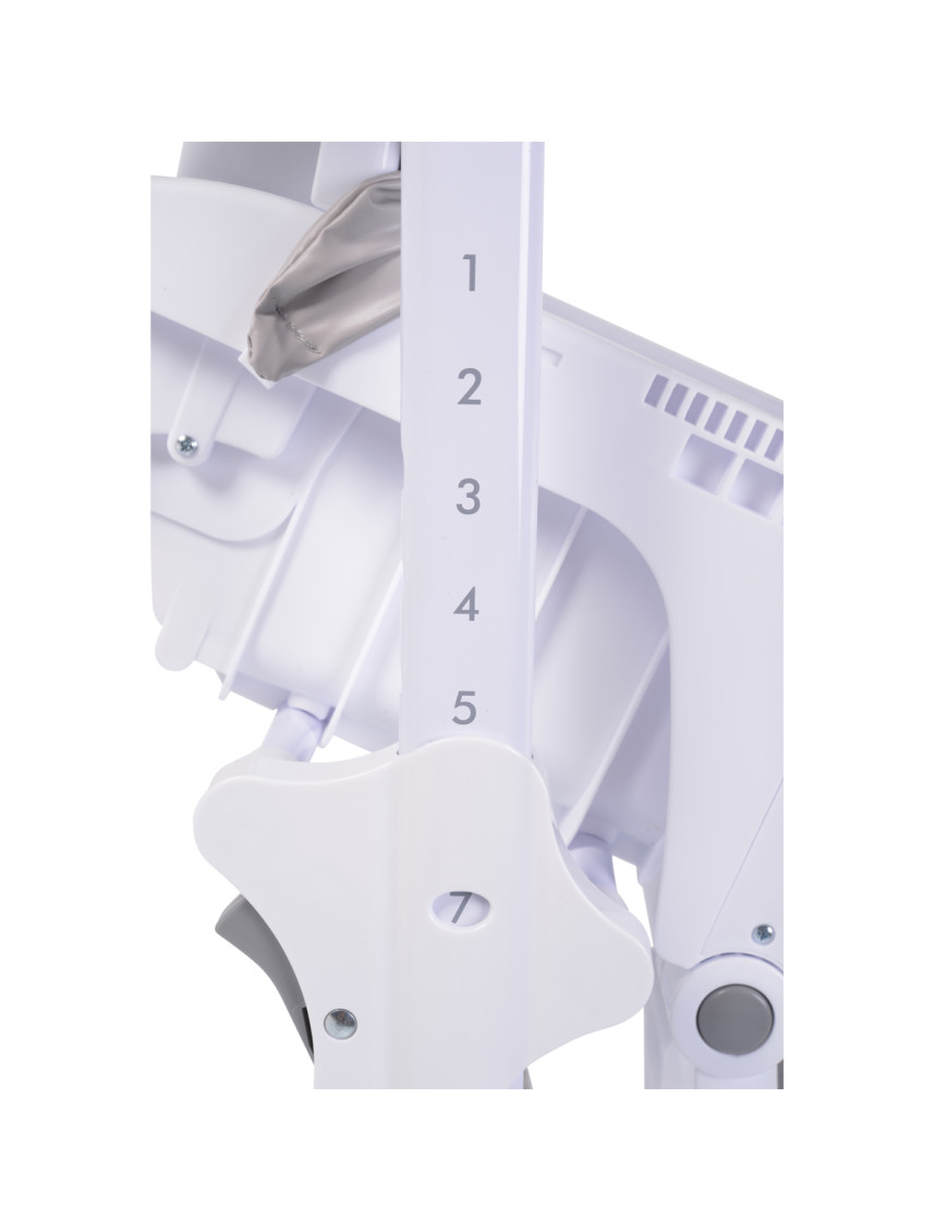 Детски стол за хранене Muffin сив