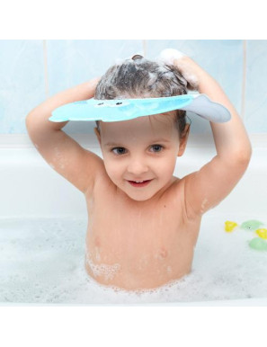 Шапка с козирка за баня Ruby син 2