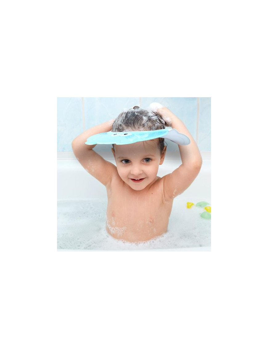 Шапка с козирка за баня Ruby син