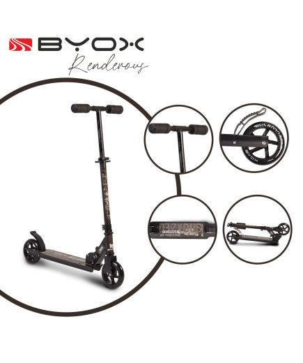 Тротинетка Rendevous черен