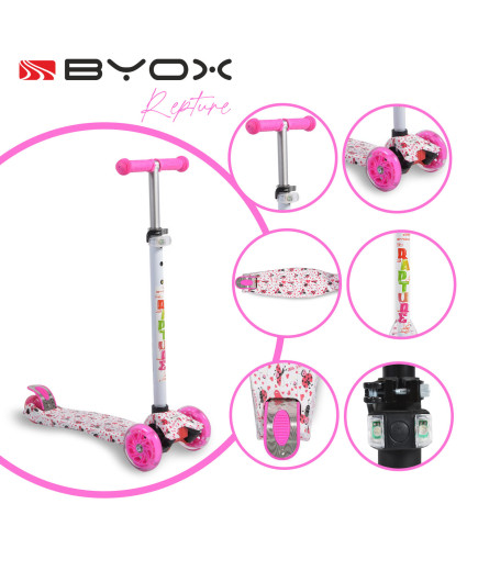 Тротинетка Rapture бял