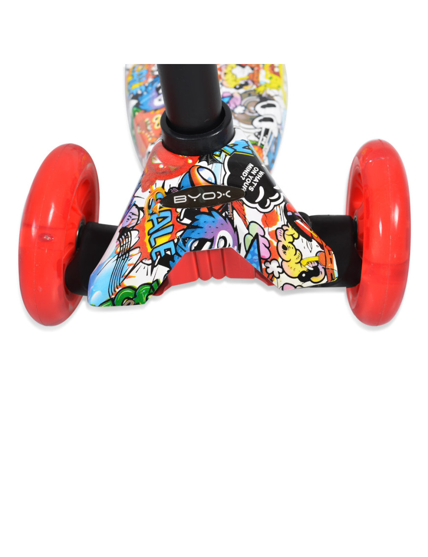 Тротинетка Rapture червен