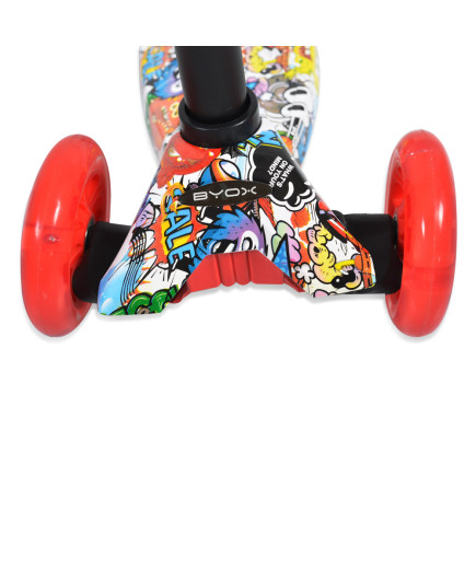 Тротинетка Rapture червен