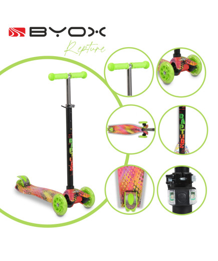 Тротинетка Rapture greeny