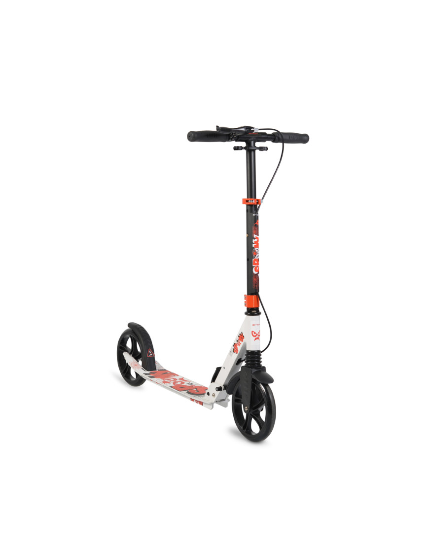 Тротинетка Spooky бял