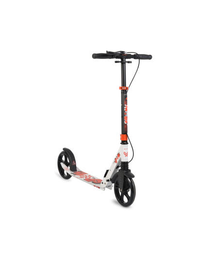 Тротинетка Spooky бял