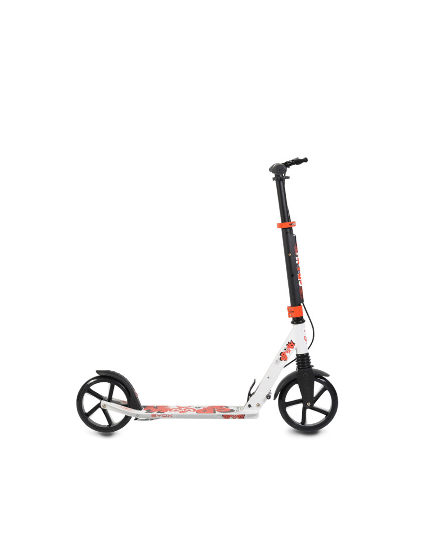 Тротинетка Spooky бял