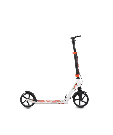 Тротинетка Spooky бял