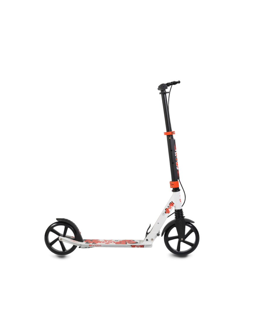 Тротинетка Spooky бял