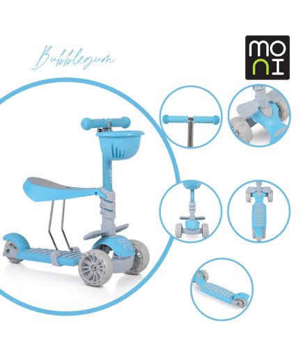 Тротинетка Bubblegum син