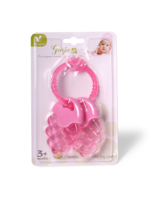 Чесалка за зъби Grape T2215 розов 2