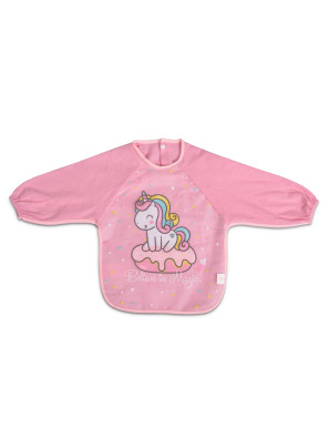 Лигавник с ръкави Tea Time 2002 розов 2