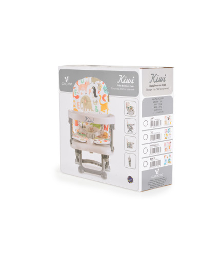 Детски повдигащ стол за хранене Kiwi-ABC