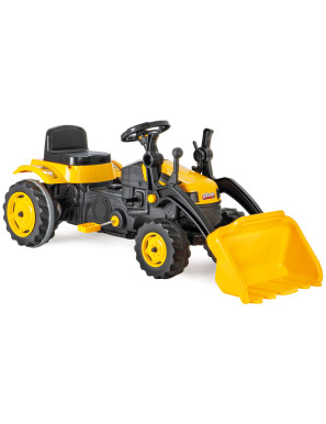 Трактор Active с гребло 07315 жълт