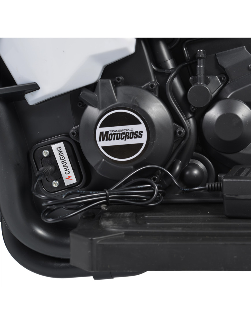 Акумулаторен мотор Ninja Duo бял