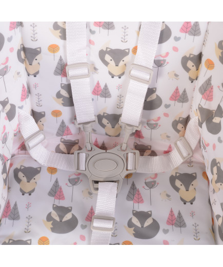 Детски стол за хранене Scaut розов