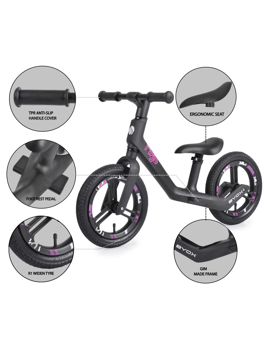 БАЛАНСИРАЩ ВЕЛОСИПЕД Mojo розов