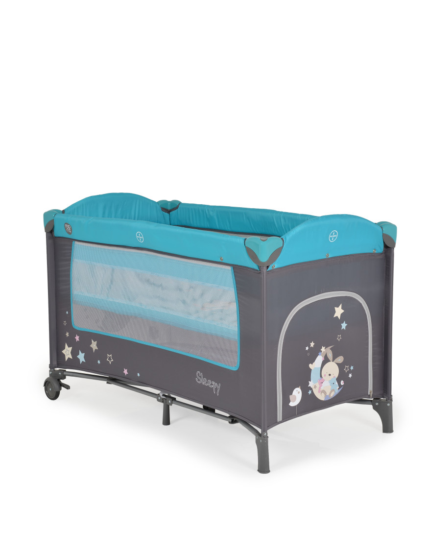 Детска кошара Sleepy тюркоаз