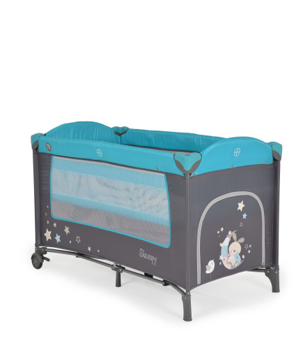 Детска кошара Sleepy тюркоаз