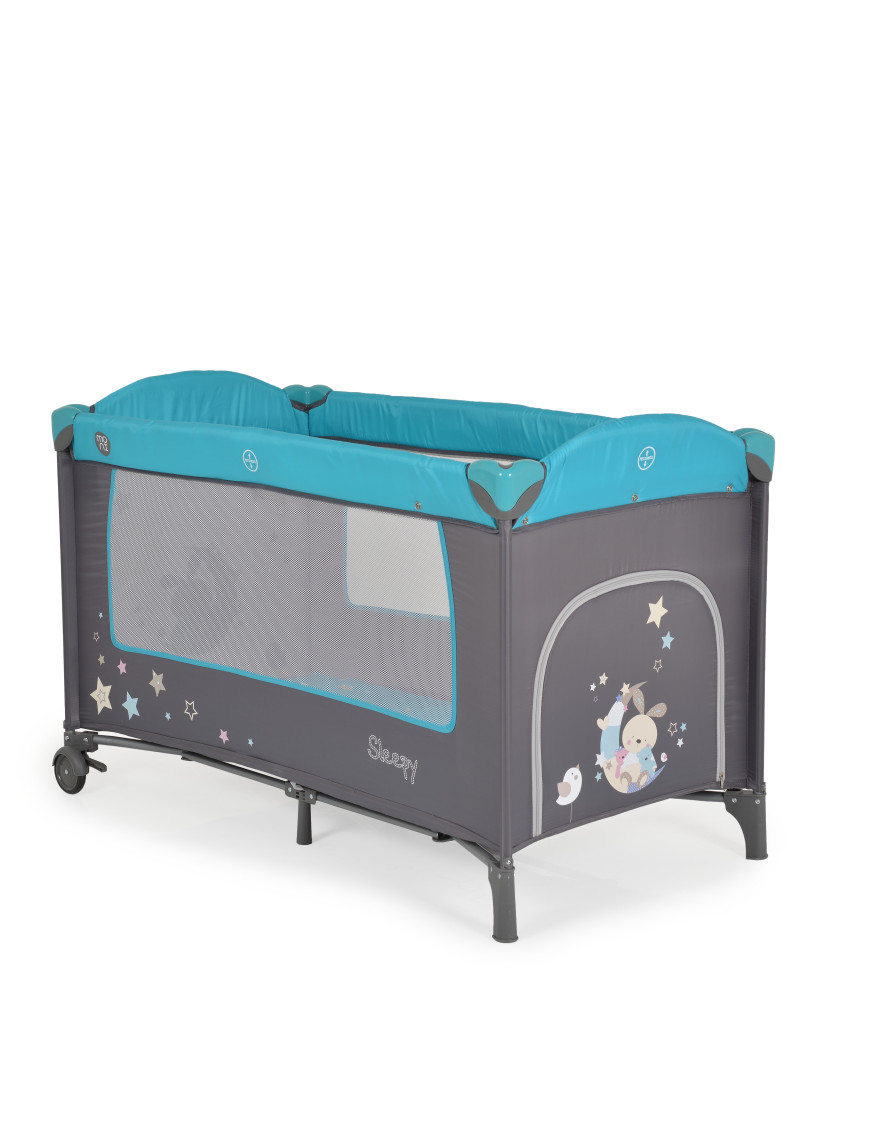 Детска кошара Sleepy тюркоаз