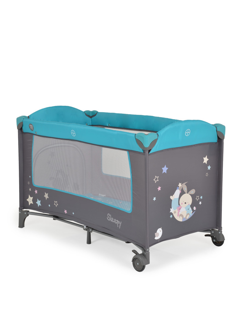 Детска кошара Sleepy тюркоаз