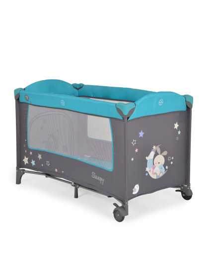 Детска кошара Sleepy тюркоаз