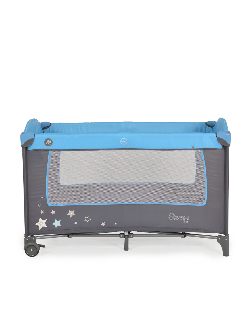 Детска кошара Sleepy син