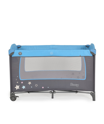 Детска кошара Sleepy син