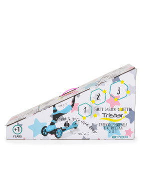 Тротинетка Tristar 3в1 тюркоаз 2