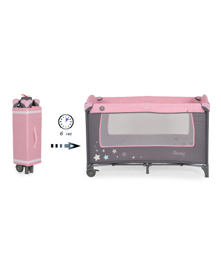 ДЕТСКА КОШАРА SLEEPY розов