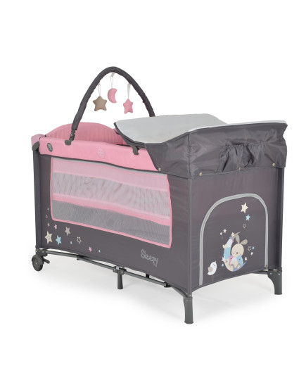 ДЕТСКА КОШАРА SLEEPY розов