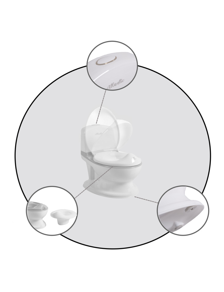 Гърне Atlantic сив