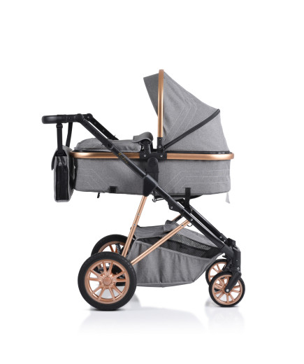 Комбинирана детска количка Midas сив