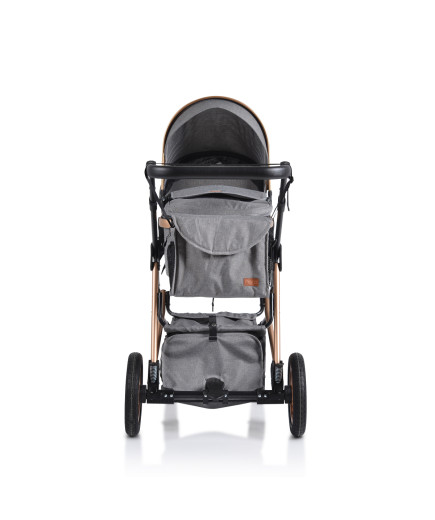 Комбинирана детска количка Midas сив