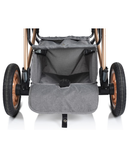 Комбинирана детска количка Midas сив