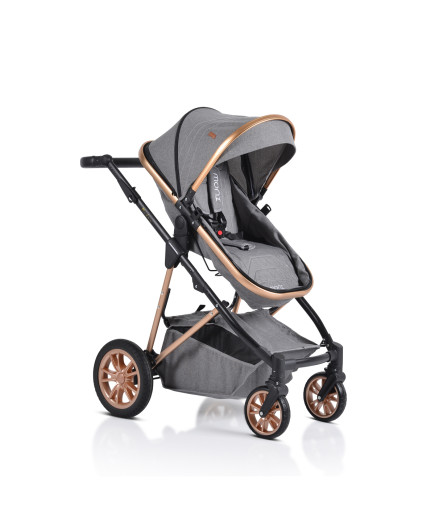 Комбинирана детска количка Midas сив
