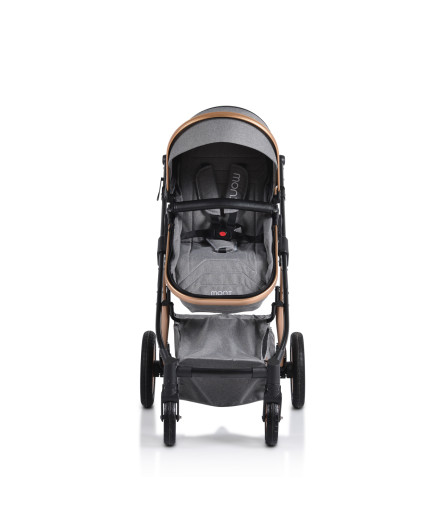 Комбинирана детска количка Midas сив