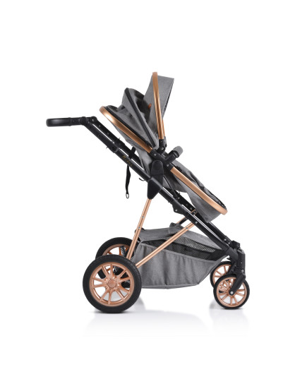 Комбинирана детска количка Midas сив