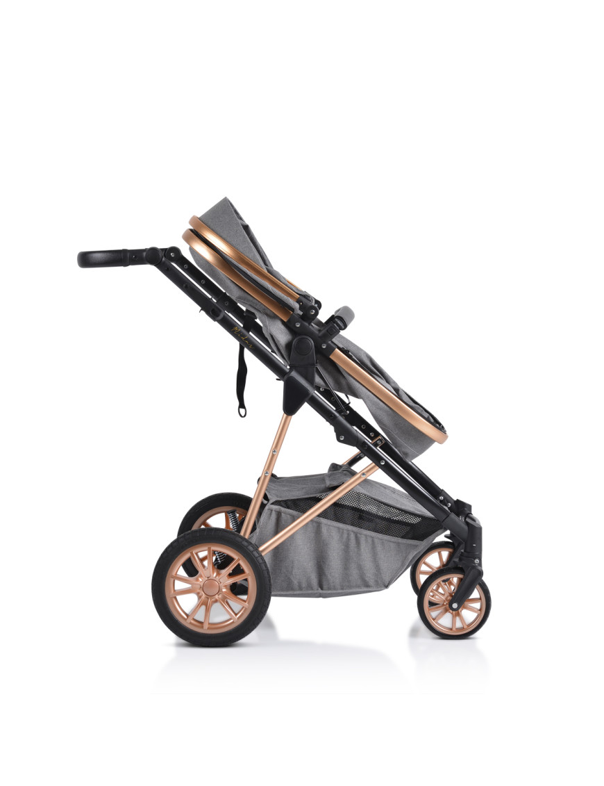 Комбинирана детска количка Midas сив