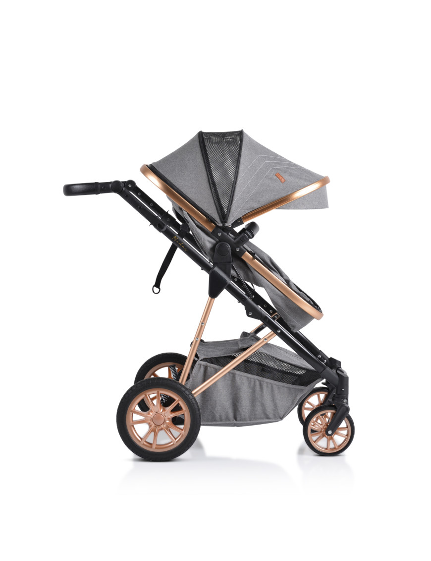 Комбинирана детска количка Midas сив