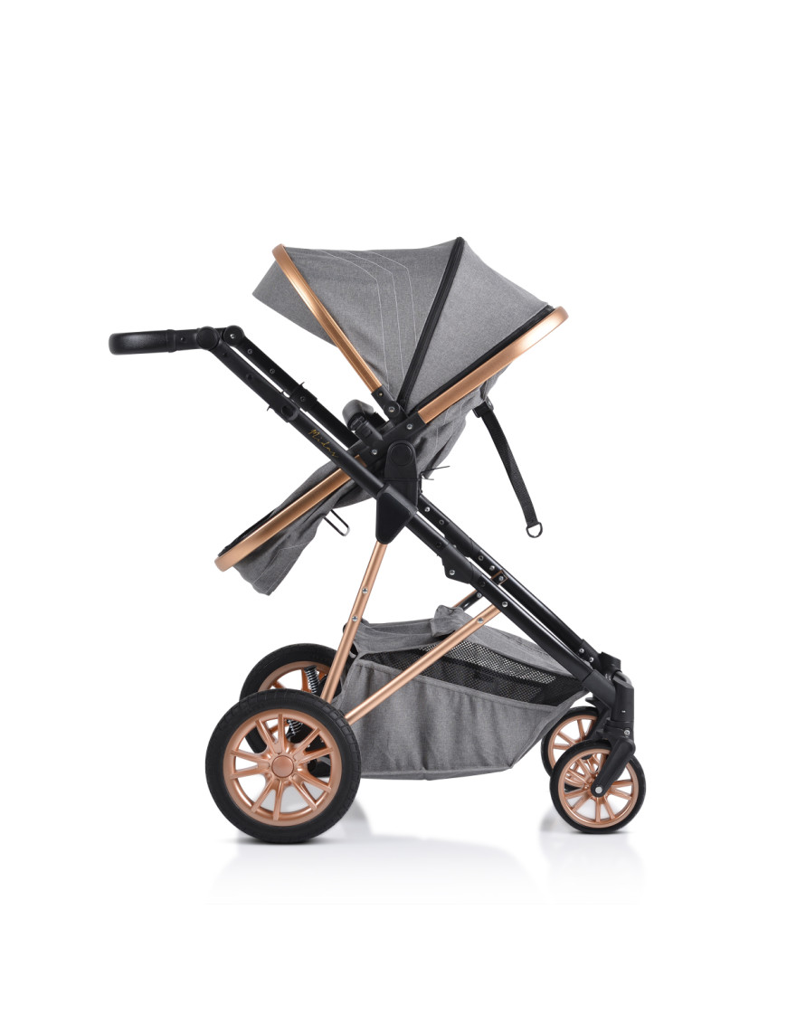 Комбинирана детска количка Midas сив