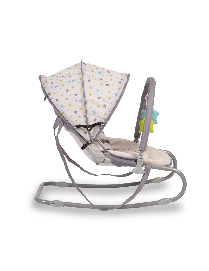 Детски шезлонг Lulu сив