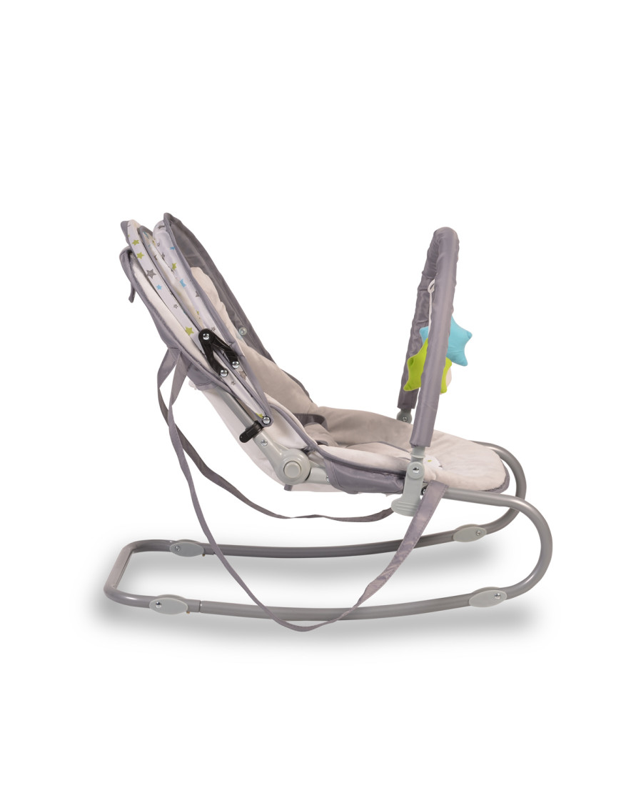 Детски шезлонг Lulu сив