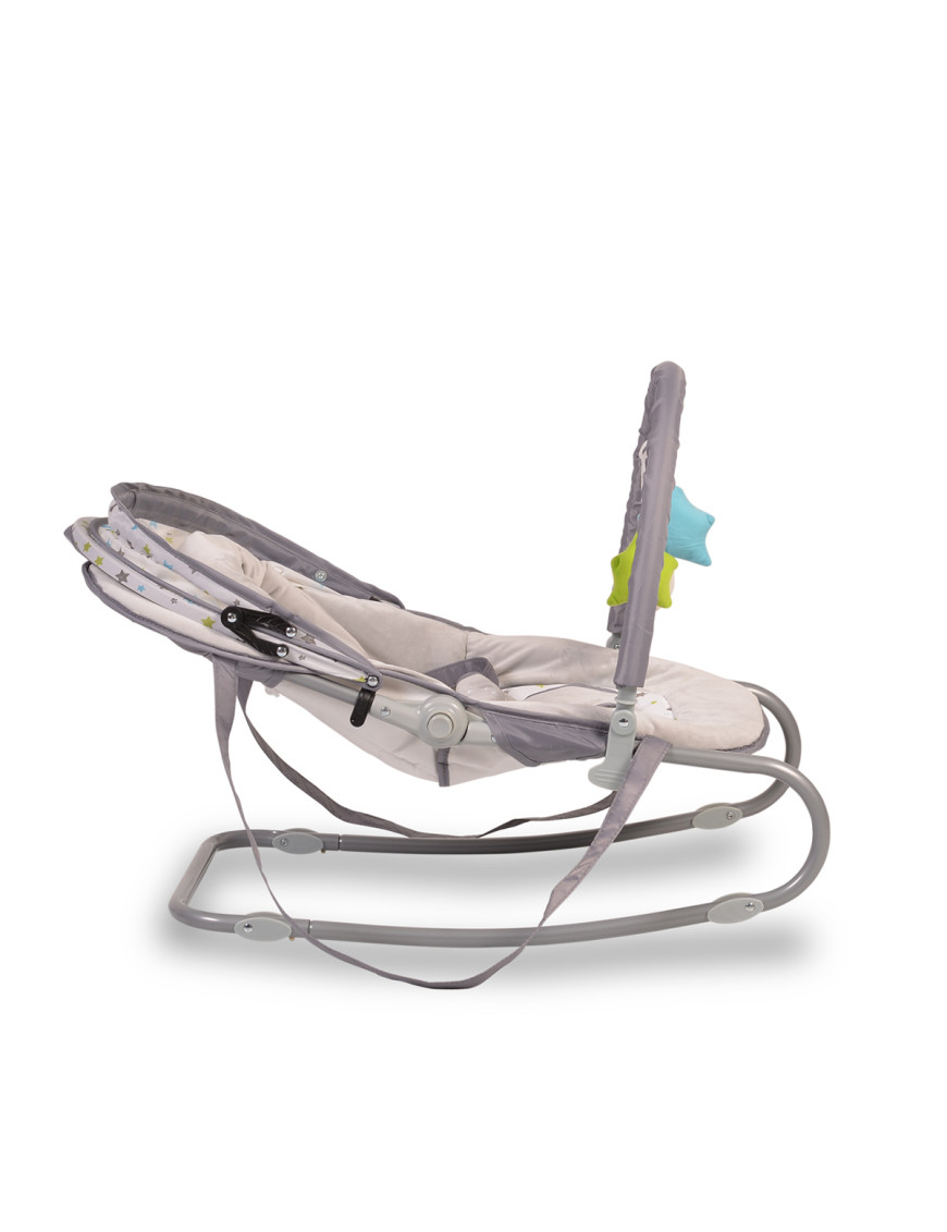 Детски шезлонг Lulu сив