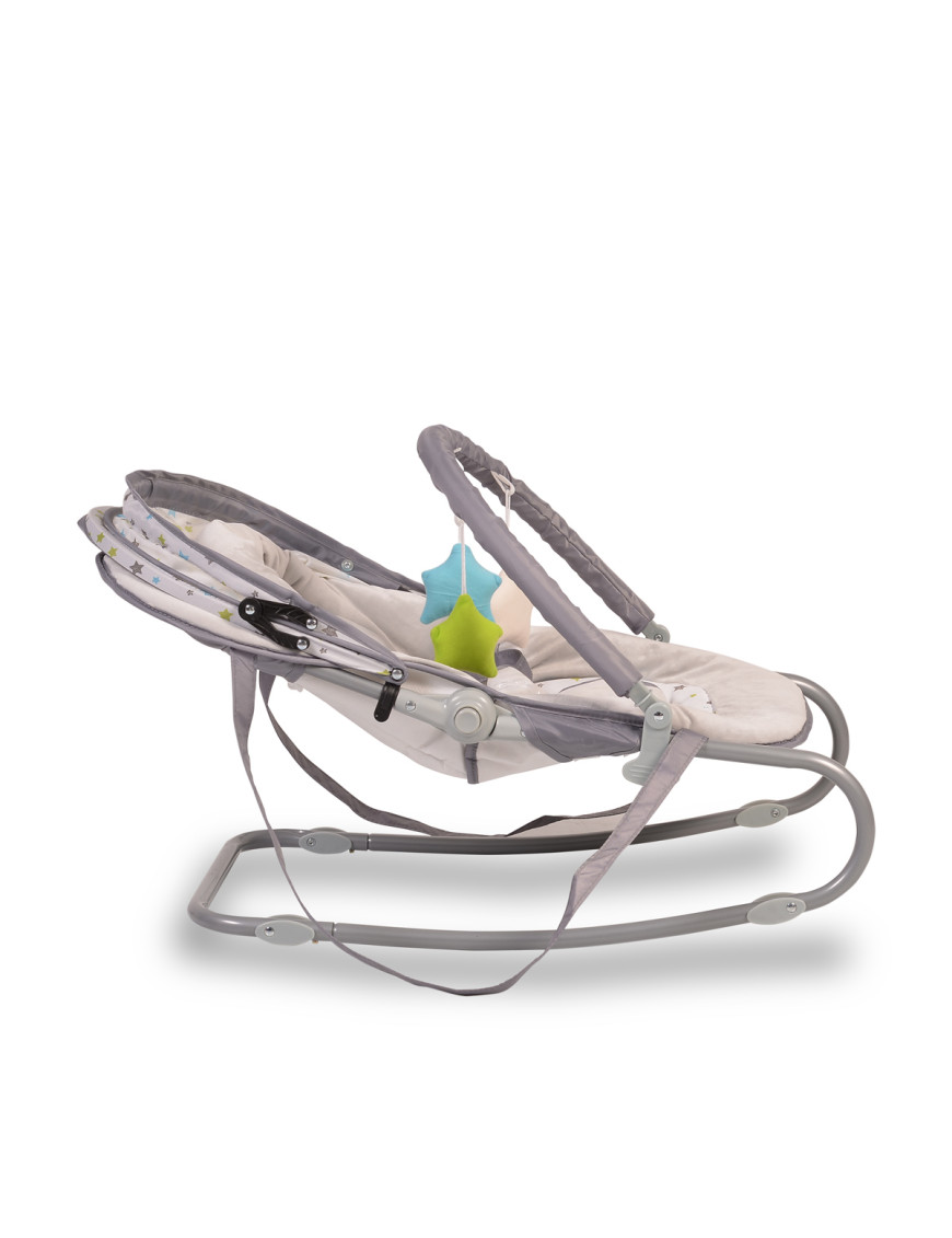 Детски шезлонг Lulu сив