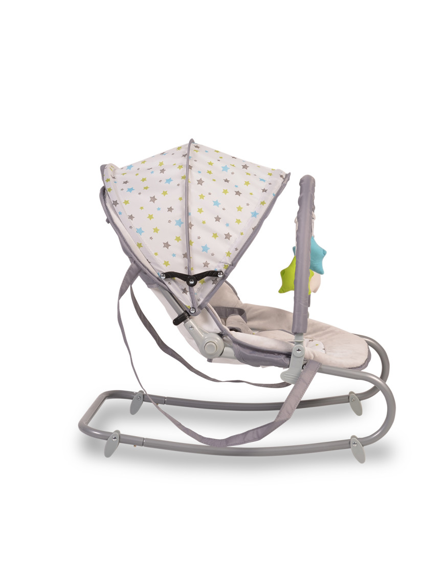 Детски шезлонг Lulu сив